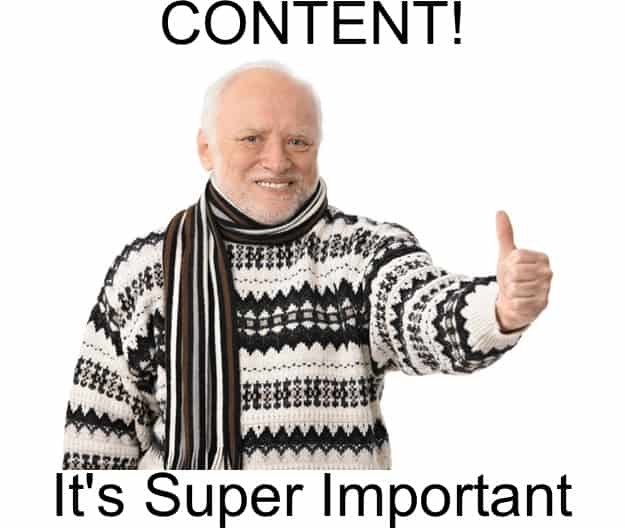 content SEO Meme