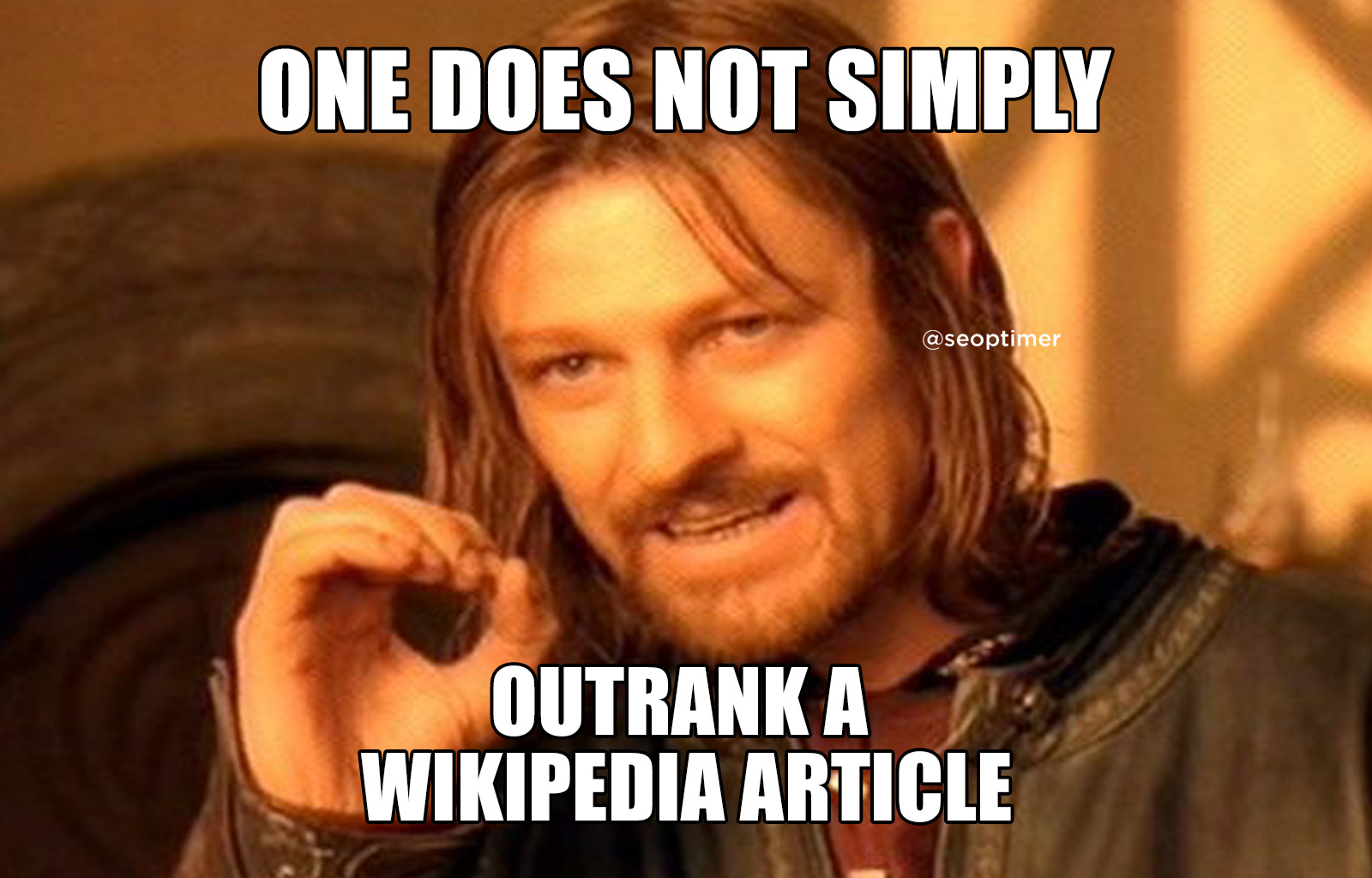wikipedia SEO Meme