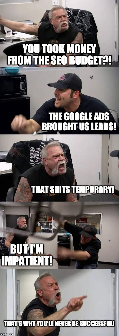 took money SEO Meme