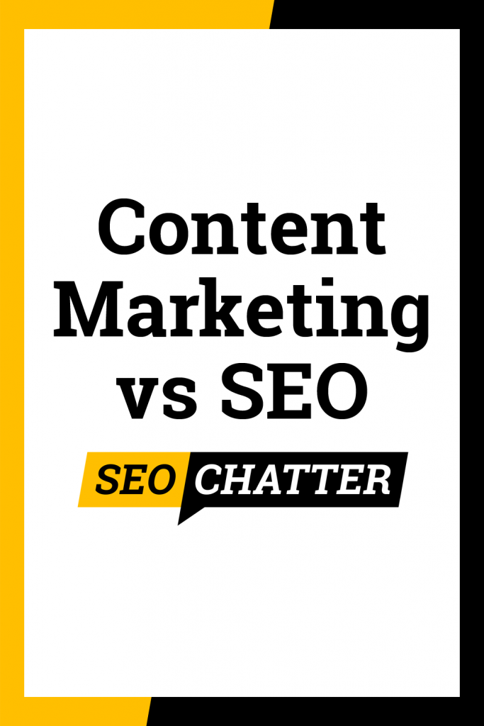 Content Marketing vs SEO