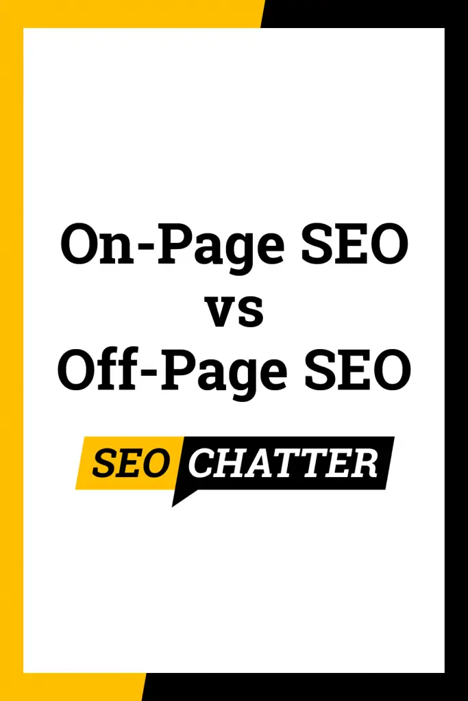 On-Page SEO vs Off-Page SEO