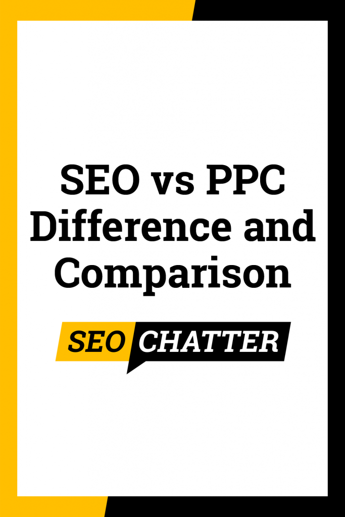 SEO vs PPC Difference