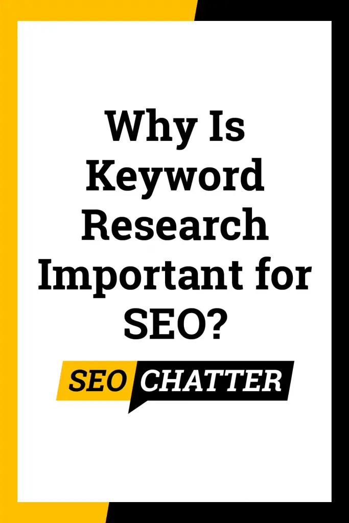 Why Is Keyword Research Important for SEO