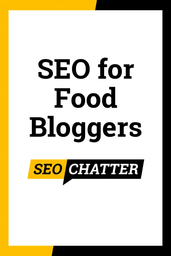 SEO for food bloggers