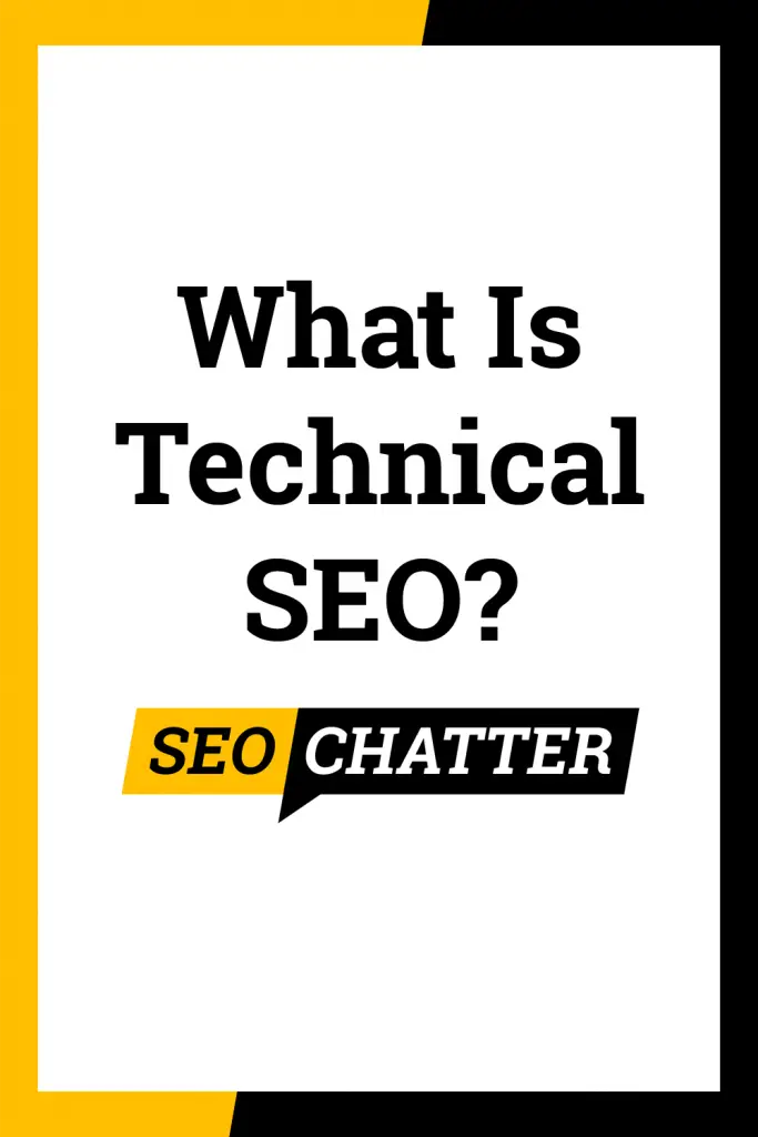 What does technical SEO mean