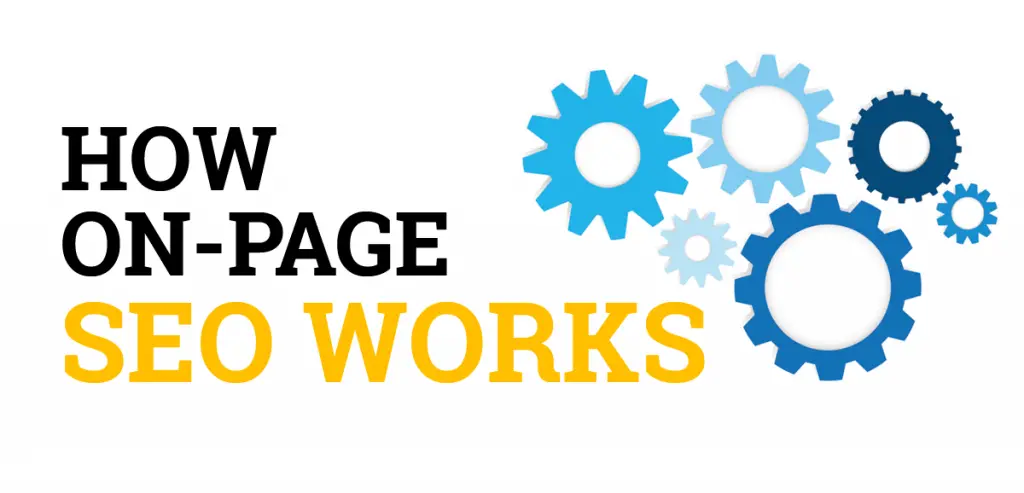 How on-page SEO works