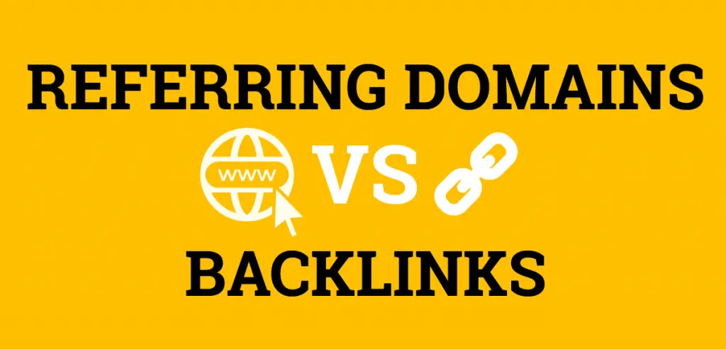 Referring domains vs backlinks