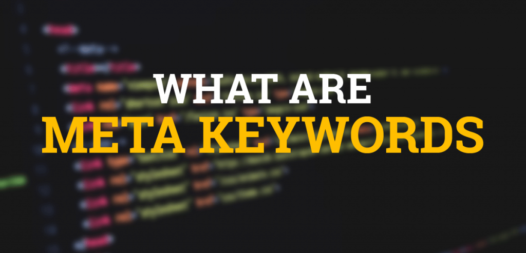What are meta keywords