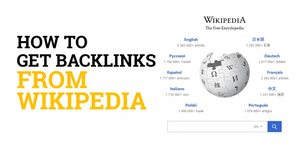 How to Get Backlinks From Wikipedia