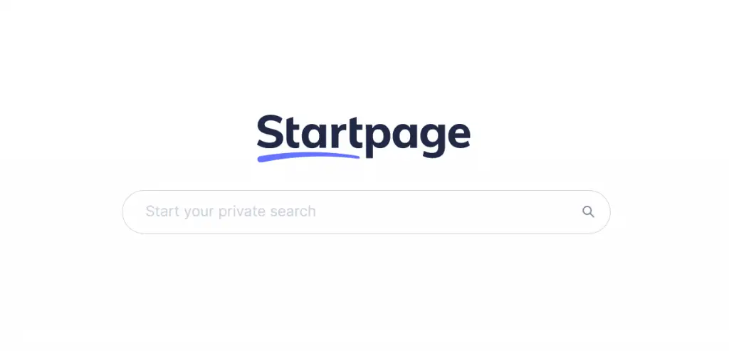 #13 Startpage search engine