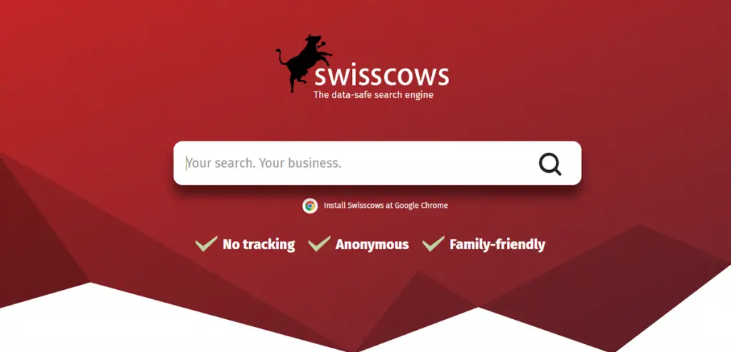 #16 Swisscows search engine