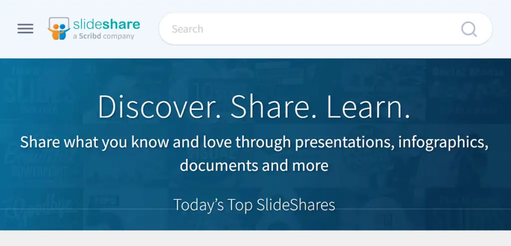 #18 SlideShare search engine