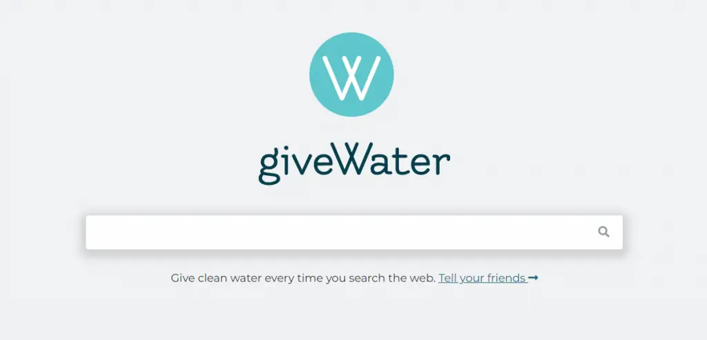 #8 GiveWater Search Engine