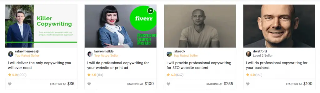 Fiverr video optimization example