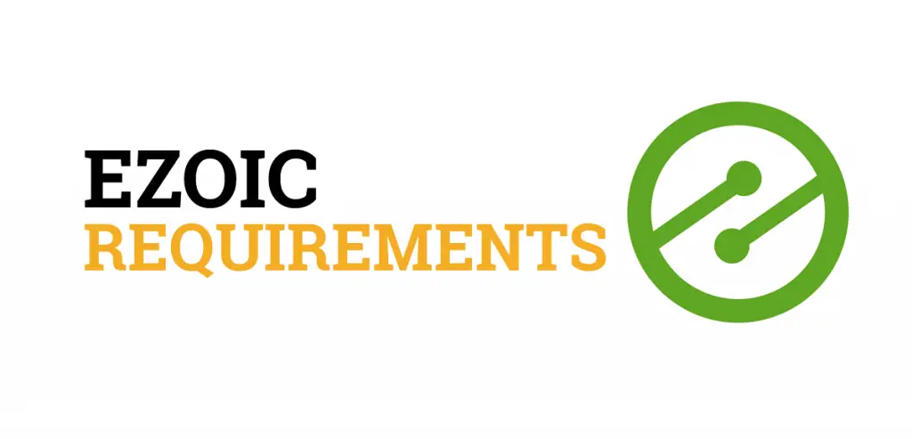 Ezoic requirements