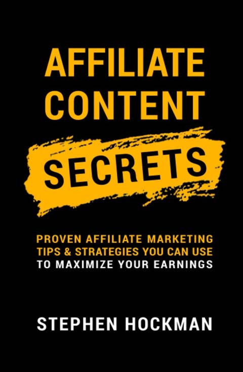 Affiliate Content Secrets Book