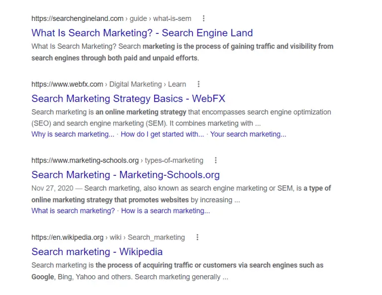 organic search case study