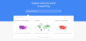 Google Trends dashboard
