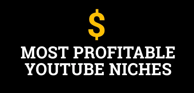 Best Niche For YouTube: 25 Most Profitable YouTube Niches