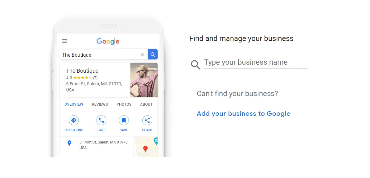 Step 2: Register a Business On Google