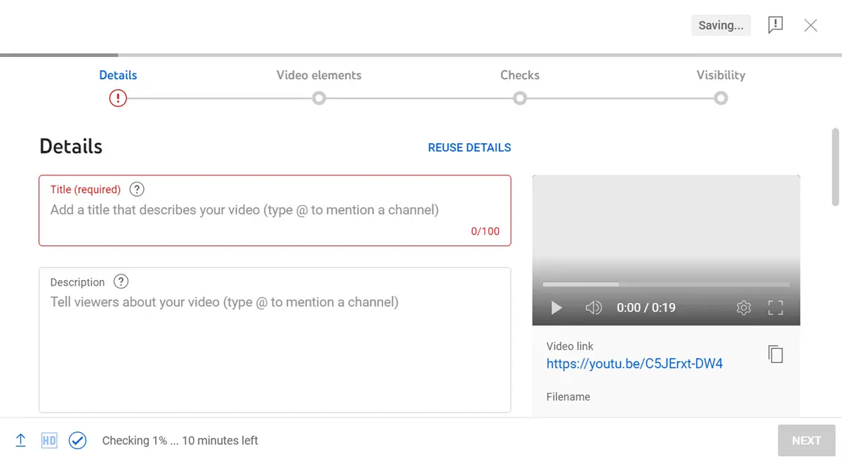 Step 3: Add Keywords In YouTube Video Description Field