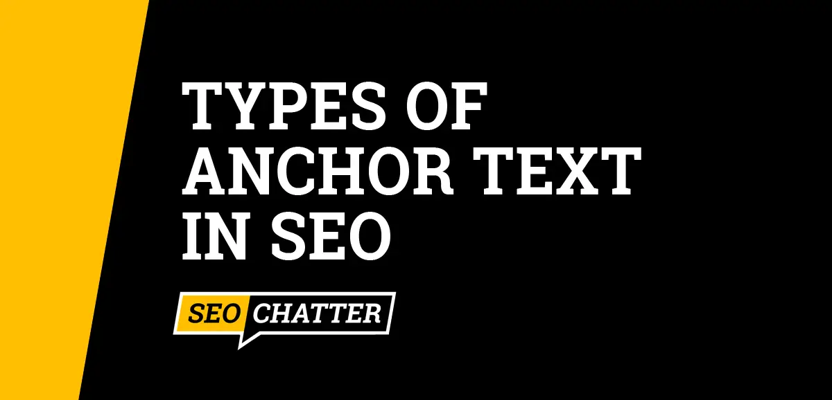 Types Of Anchor Text In SEO