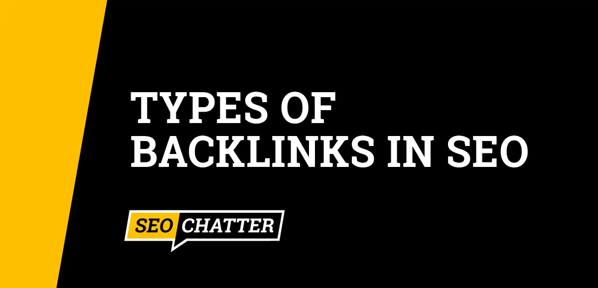 Types of Backlinks In SEO