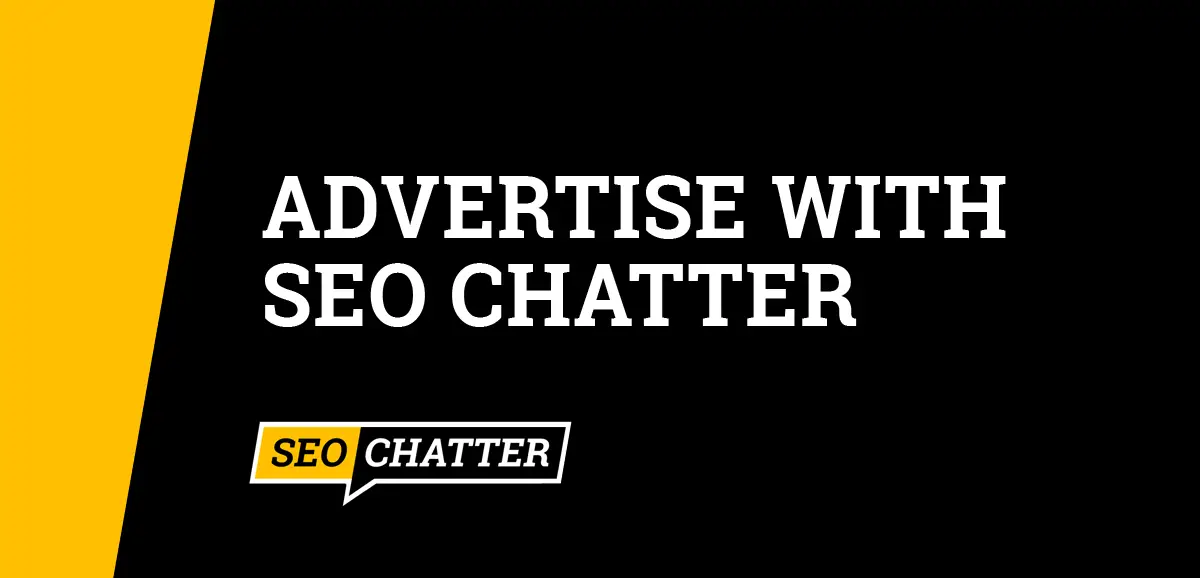 Advertise with SEO Chatter