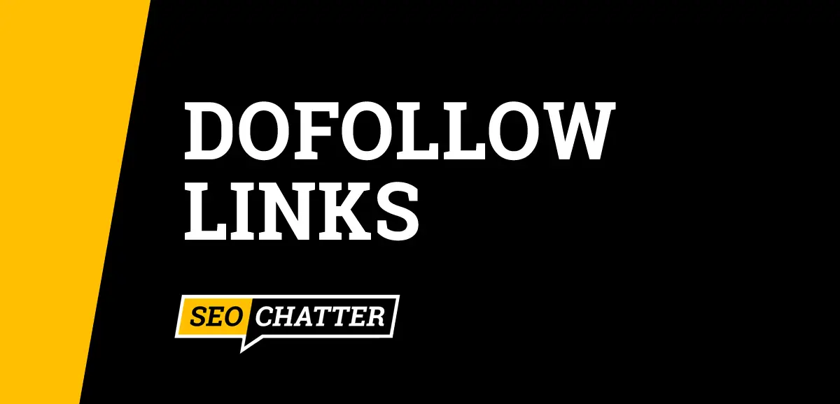 Dofollow links