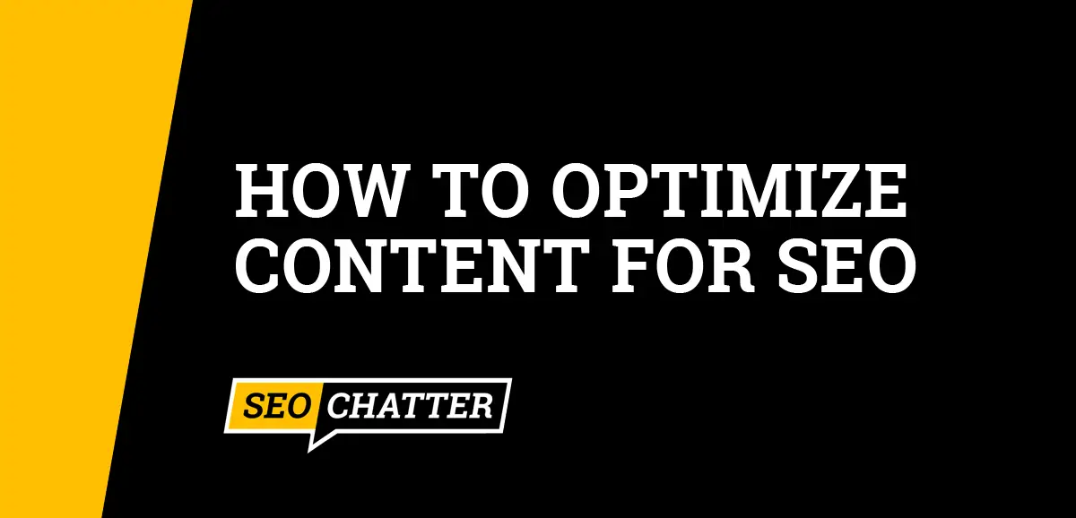 How to Optimize Content for SEO