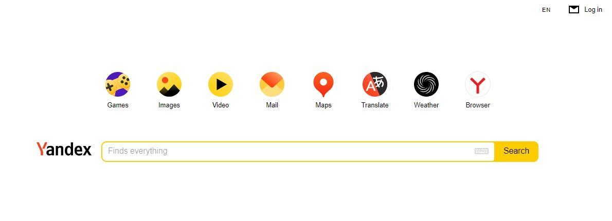 #14 Yandex search engine