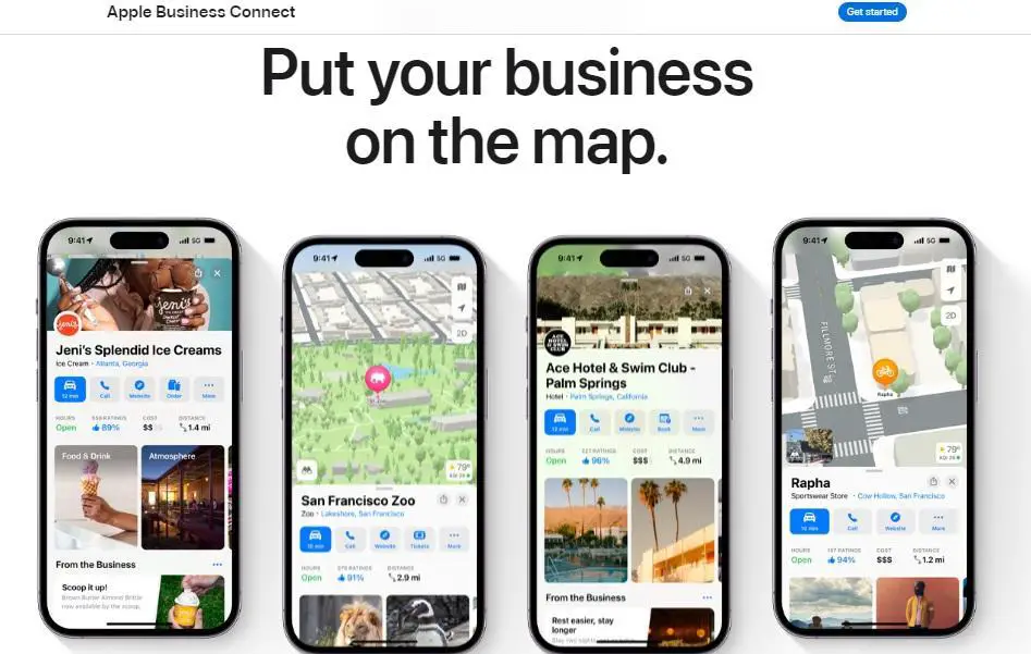 #3 best site to advertise your business Apple Connect