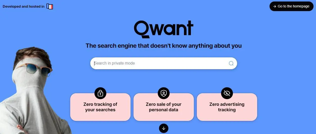 #4 Qwant search engine