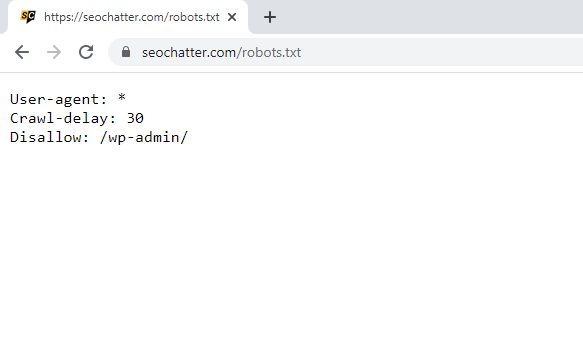 WordPress robots.txt example location