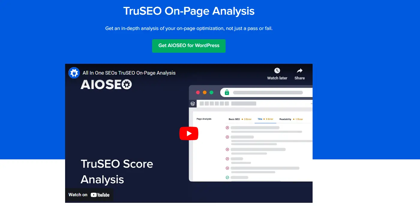 All-in-One SEO Tool