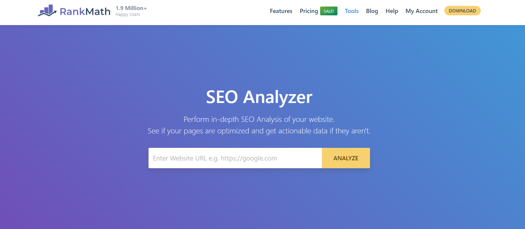 RankMath SEO Analyzer Tool
