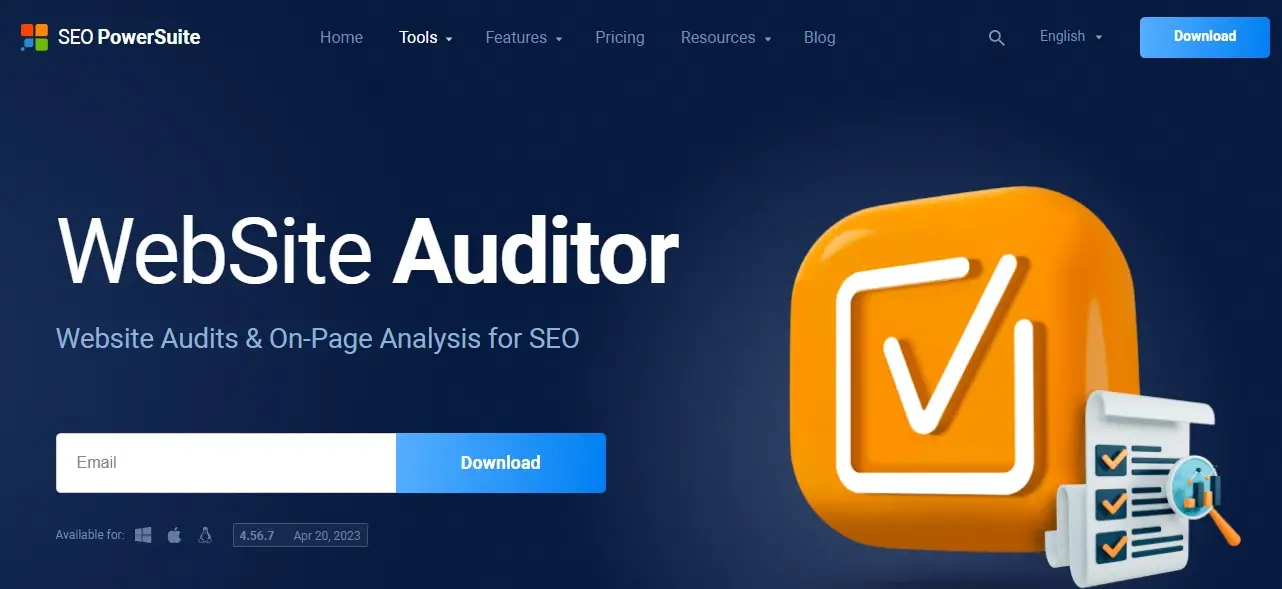 SEO Powersuite Website Auditor