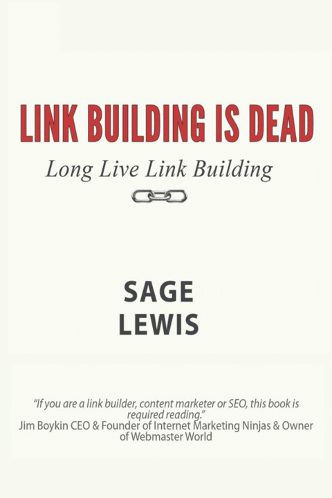 Link building is dead book
