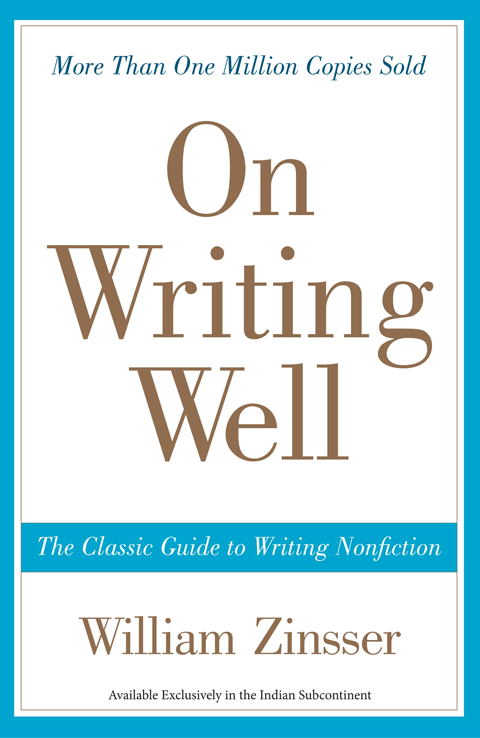 Second best content writing book for beginners: On Writing Well