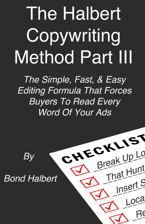 The Halbert Copywriting Method Part III book