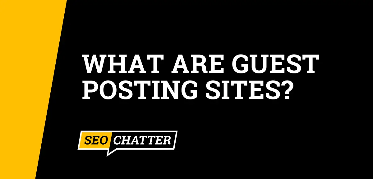 what are guest posting sites