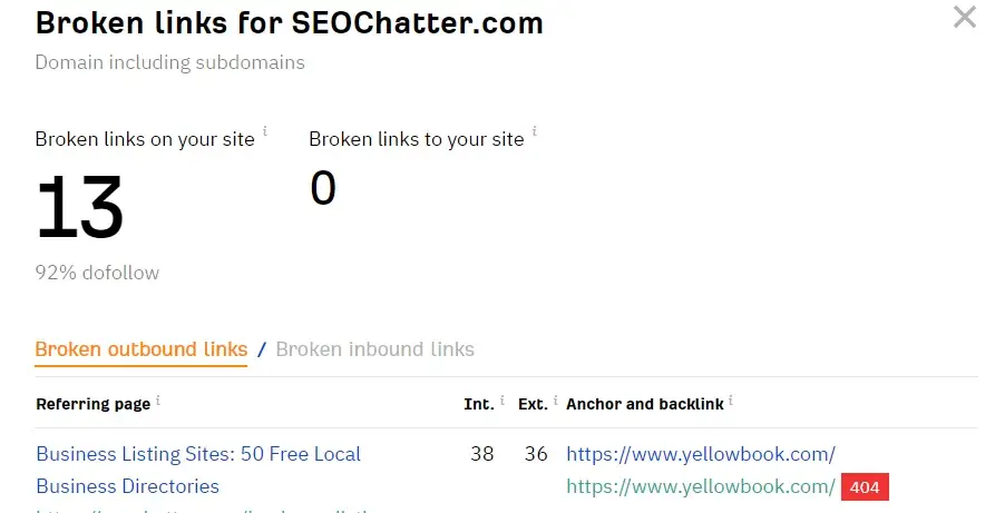 SEO Audit Step 9: Check and Fix Broken Links (404 Errors)