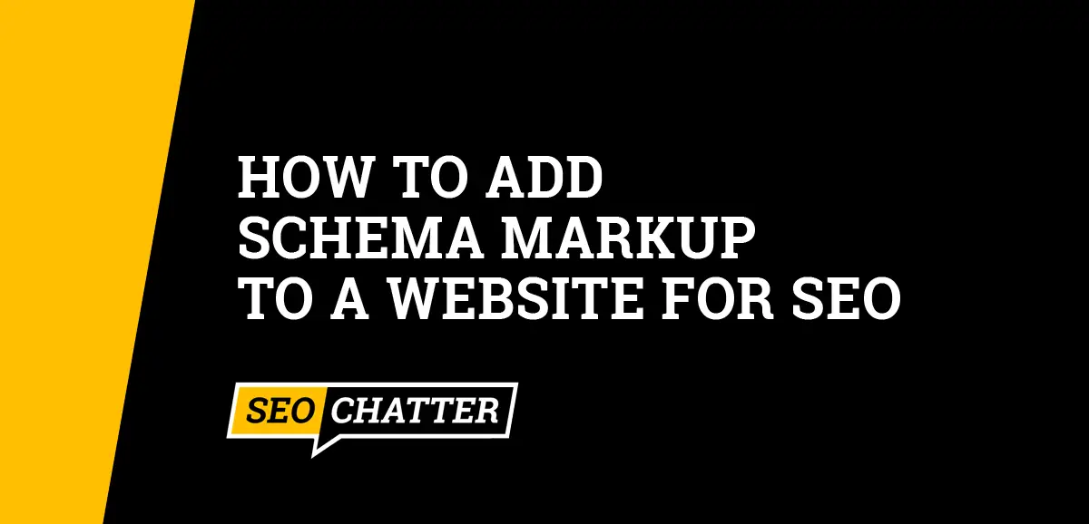How to Add Schema Markup to a Website for SEO