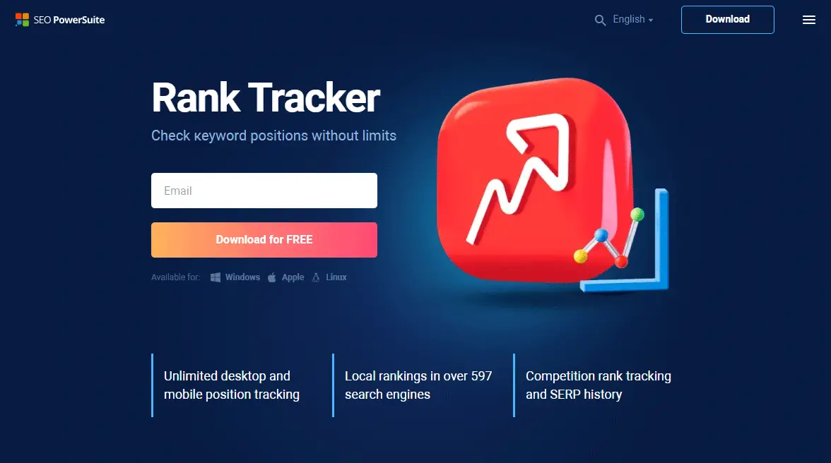 SEO powersuite rank tracker keyword tool