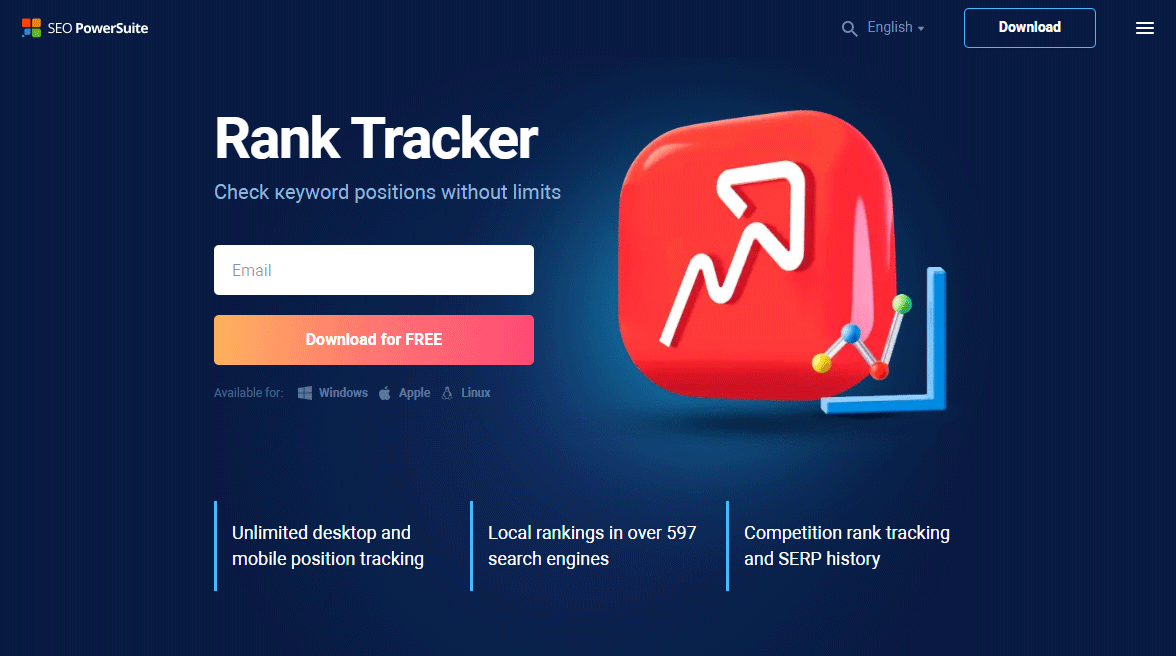 SEO powersuite rank tracker keyword tool