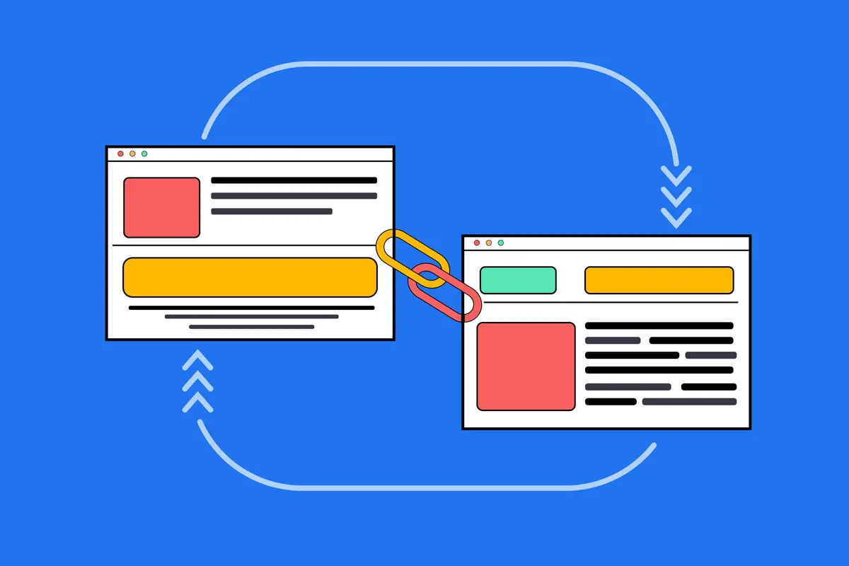 group of sites linking to each other representing the topic about what are the best backlinks for SEO